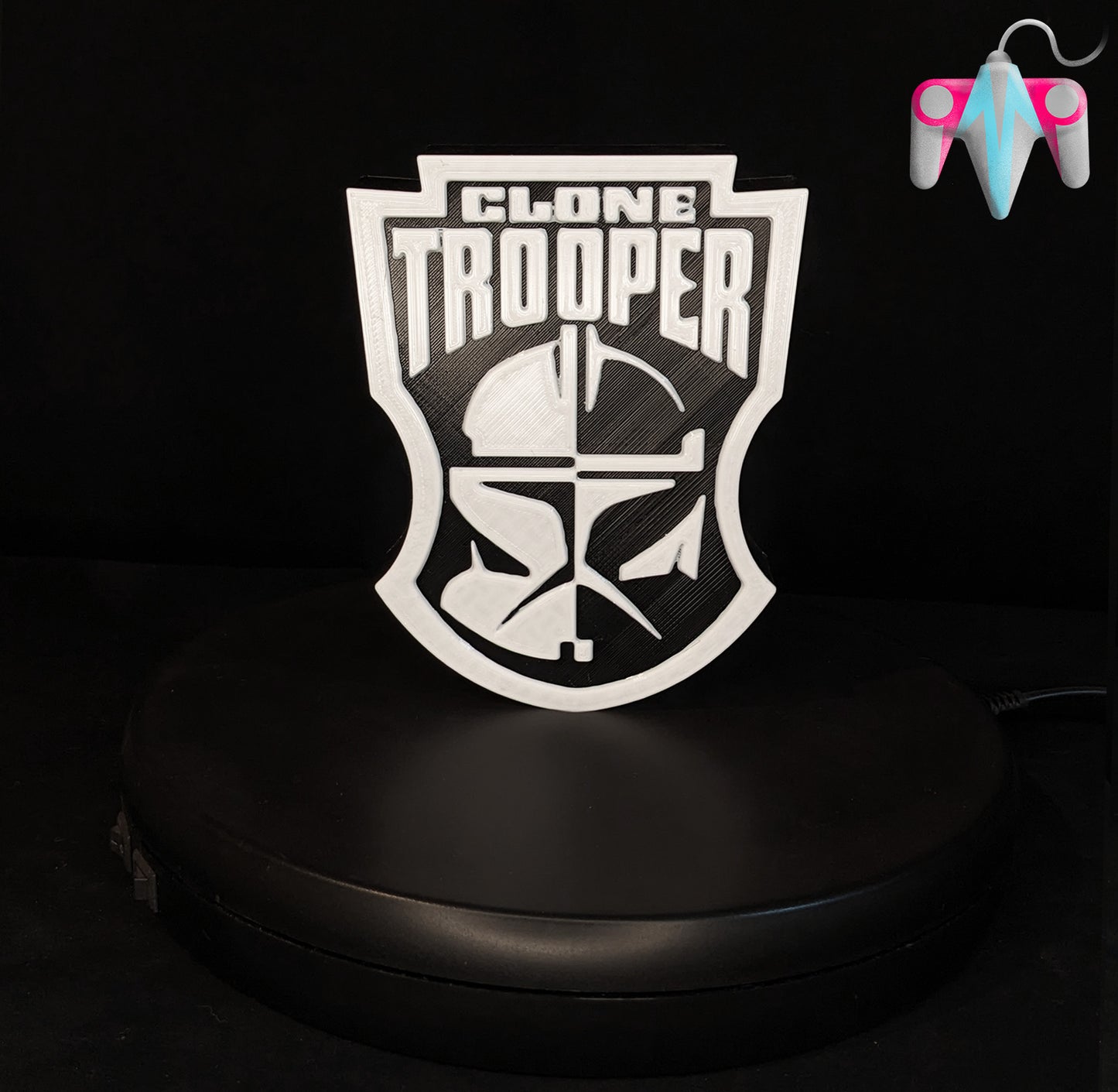 3D Printed SW Clone Plaque Wall/Shelf Decor (FREE SHIPPING)