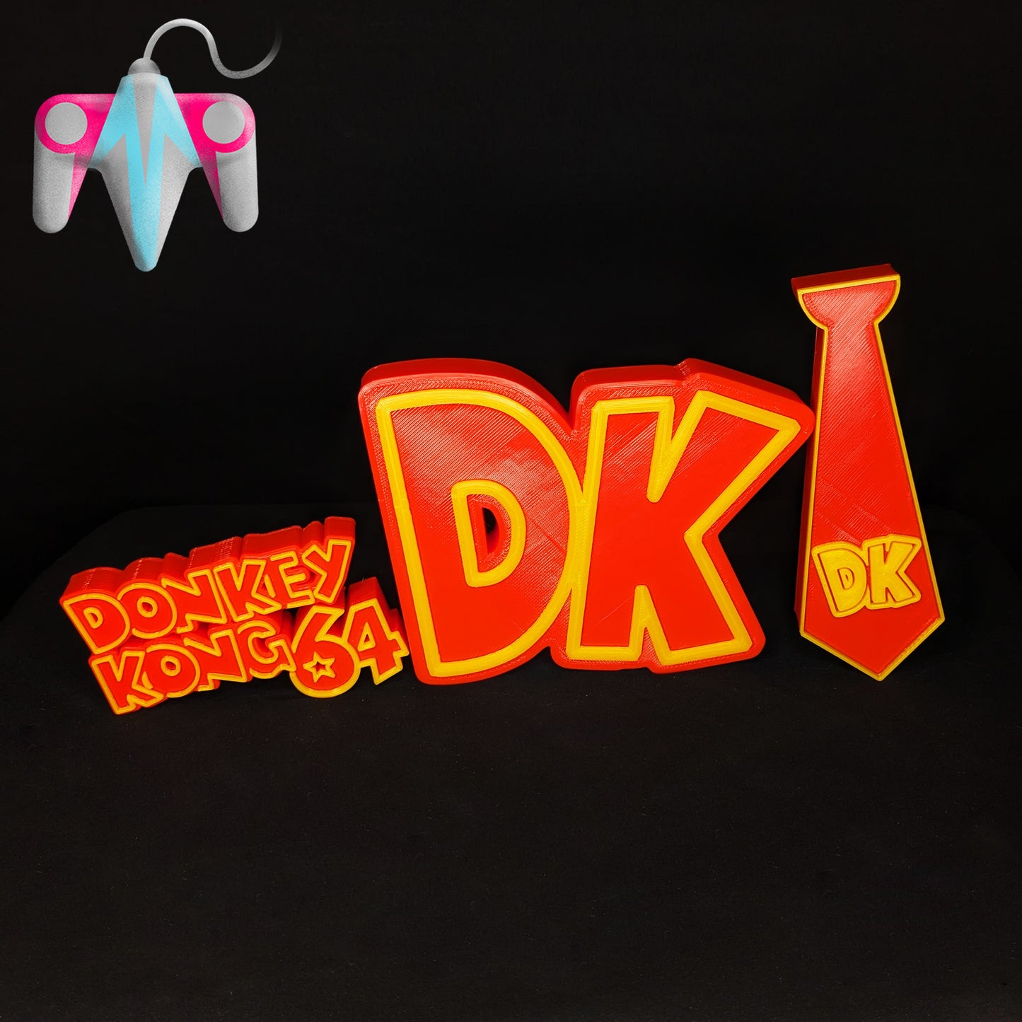 DK Tie Plaque Wall/Shelf Decor (FREE SHIPPING)