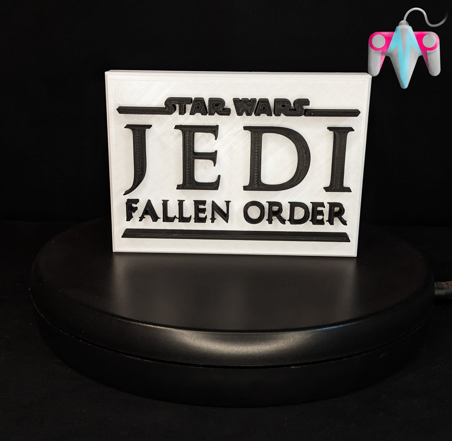 3D Printed SW Jedi Plaque Wall/Shelf Decor (FREE SHIPPING)