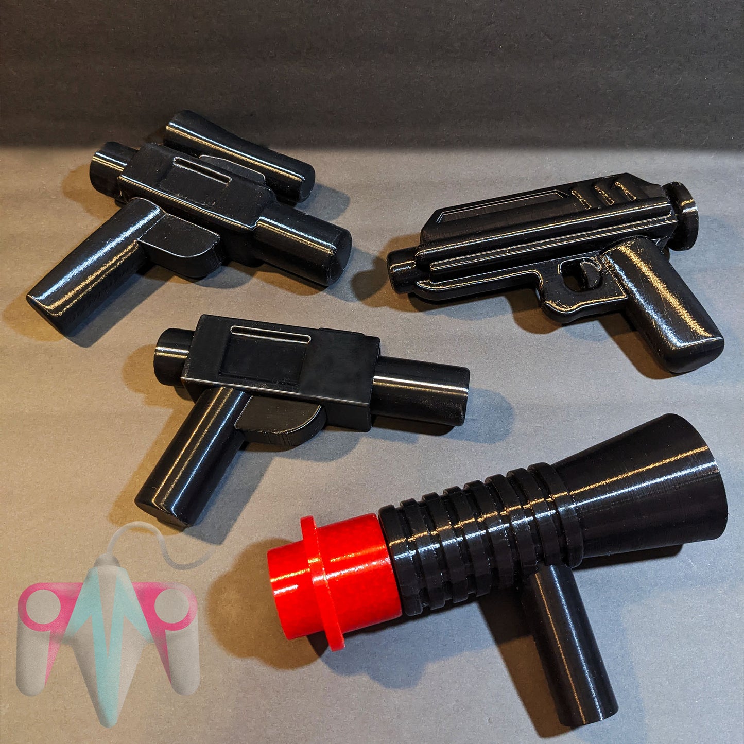 3D Printed Life Size Commando Pistol