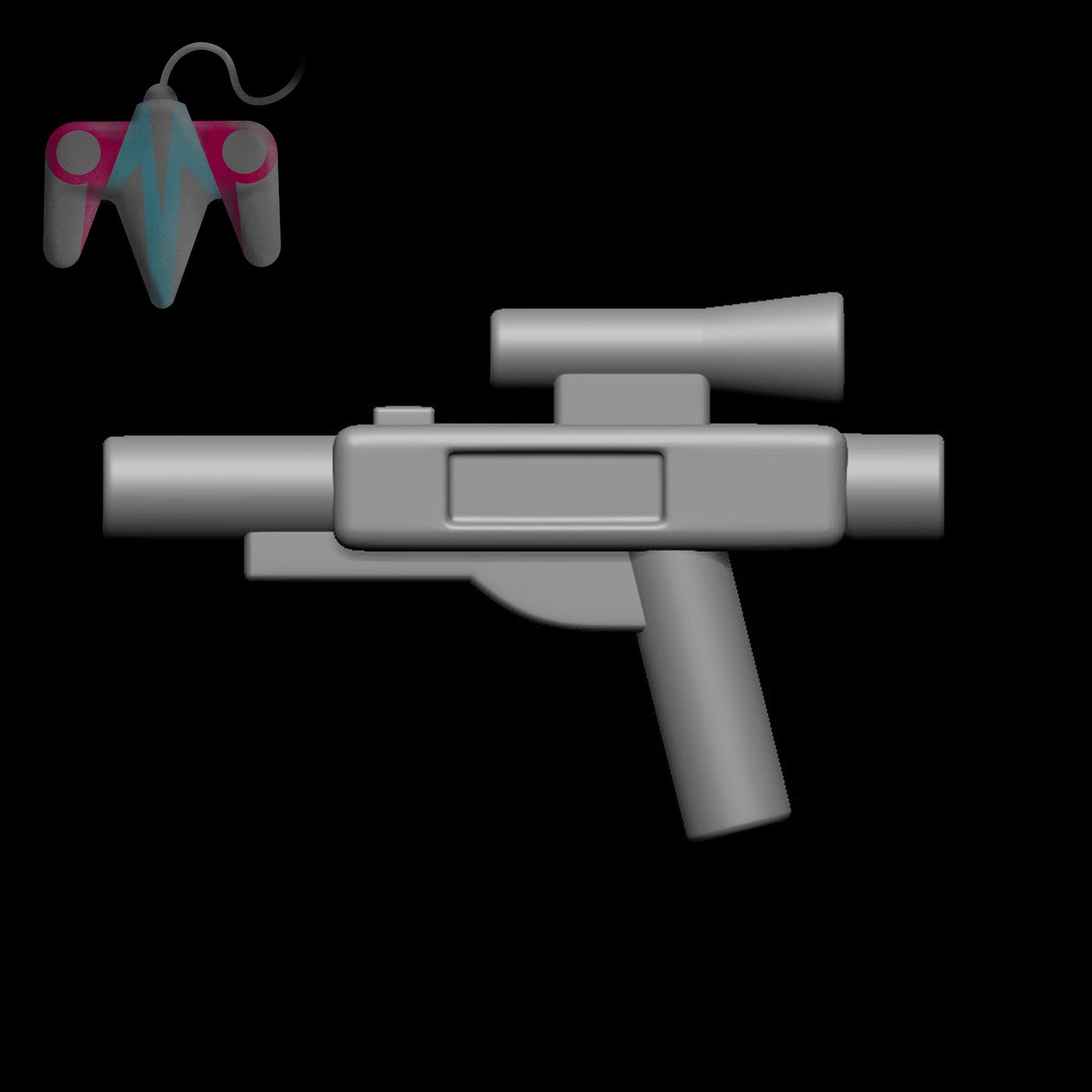 Short Blaster (3D File)