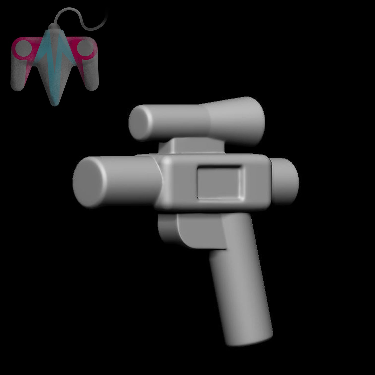 Blaster Pistol (3D File)