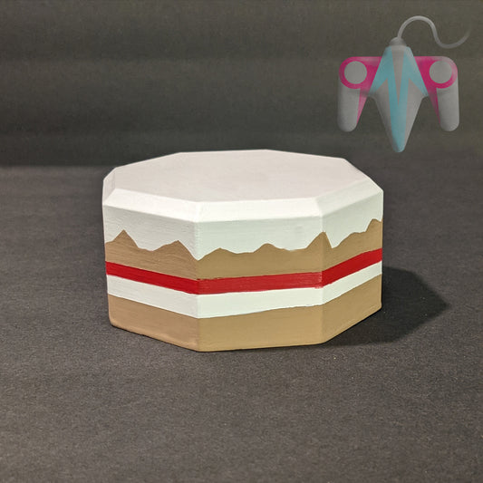 3D Printed OSRS Cake