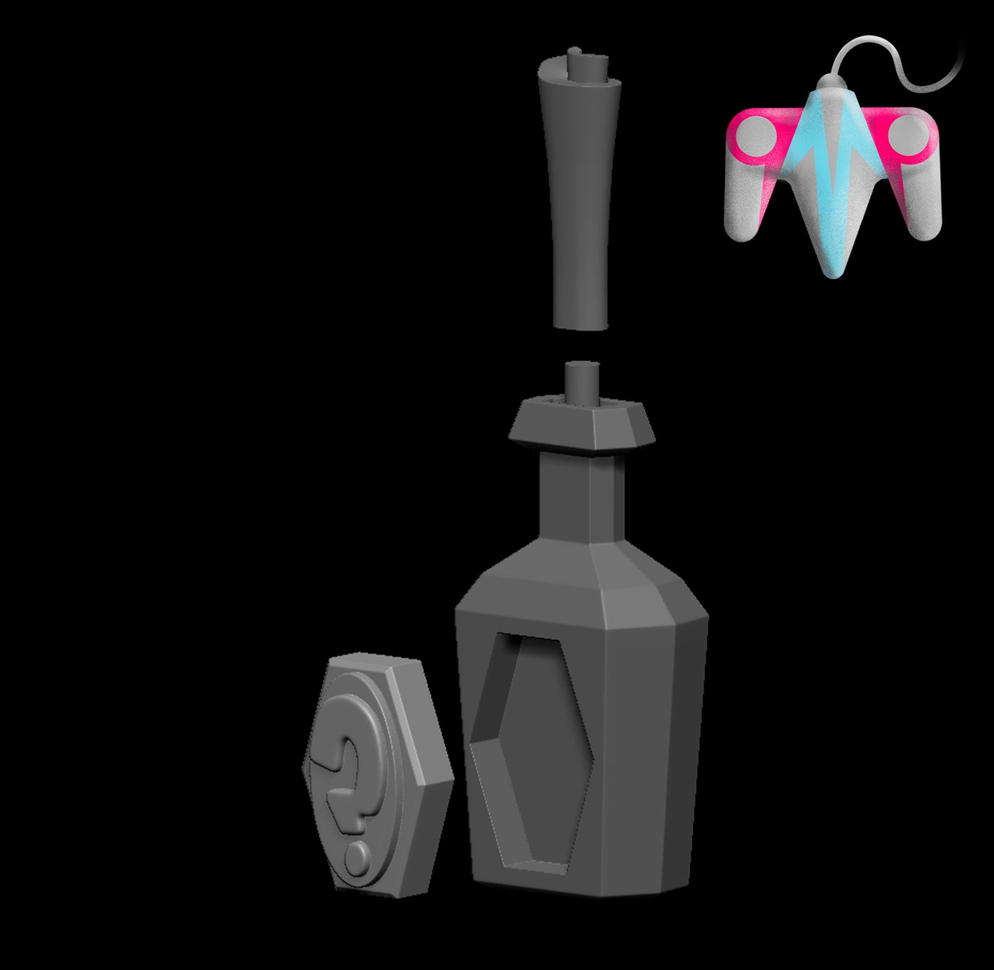 Clue Bottle (3D File)