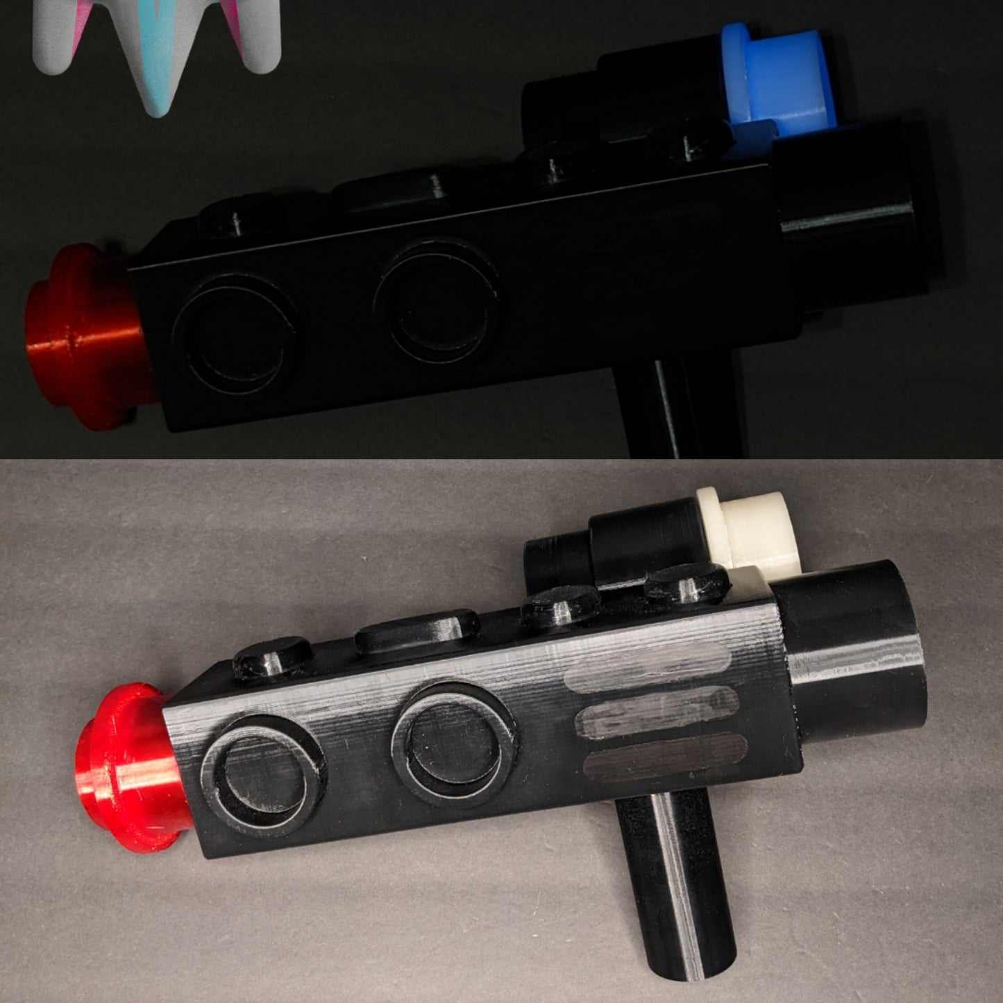 3D Printed Block Bounty Hunter Blaster