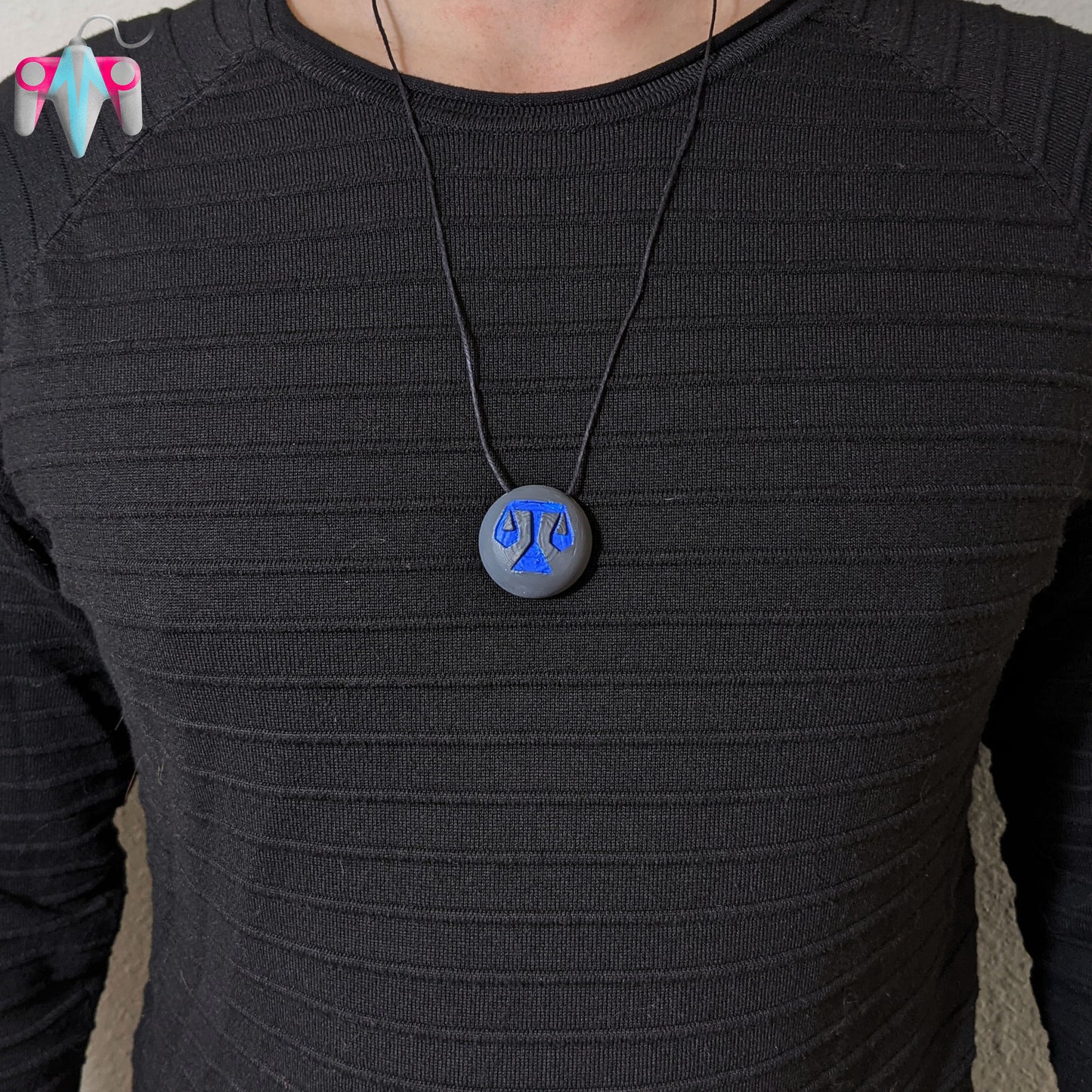 3D Printed OSRS Rune Necklace