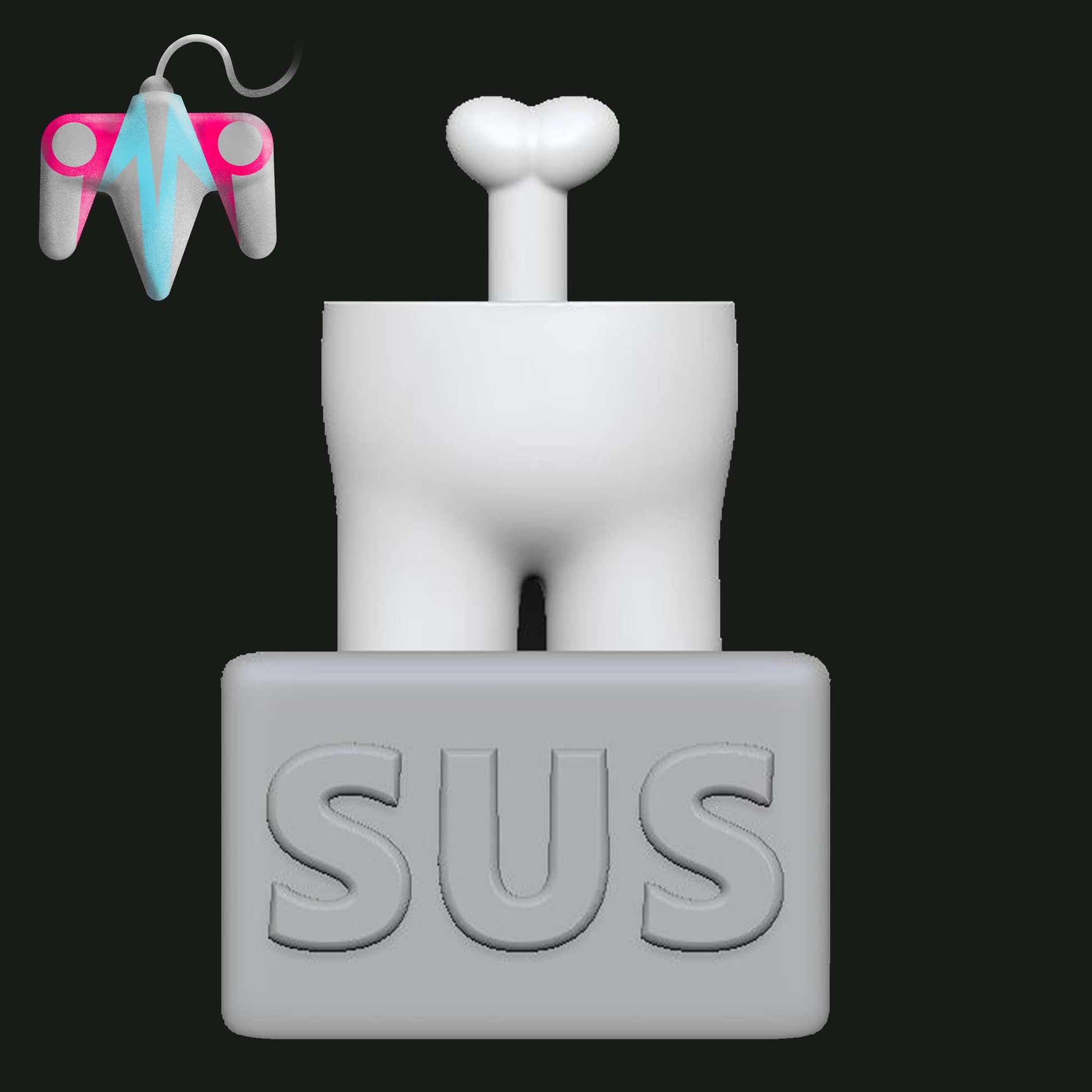 SUS Statue (3D File) – PMP Creationz